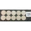 Image 2 : LOT OF 10 - 1968 CDN 25 CENT COINS