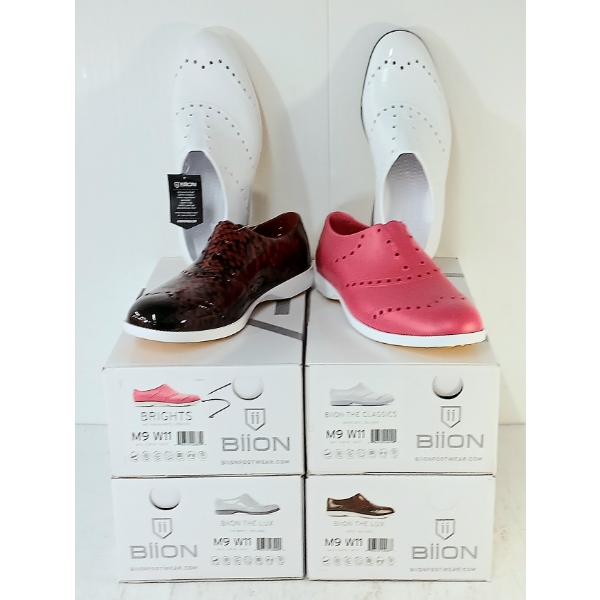 LOT OF 4 - BIION SHOES - FT THE BRIGHTS, THE CLASSICS & THE LUX STYLES