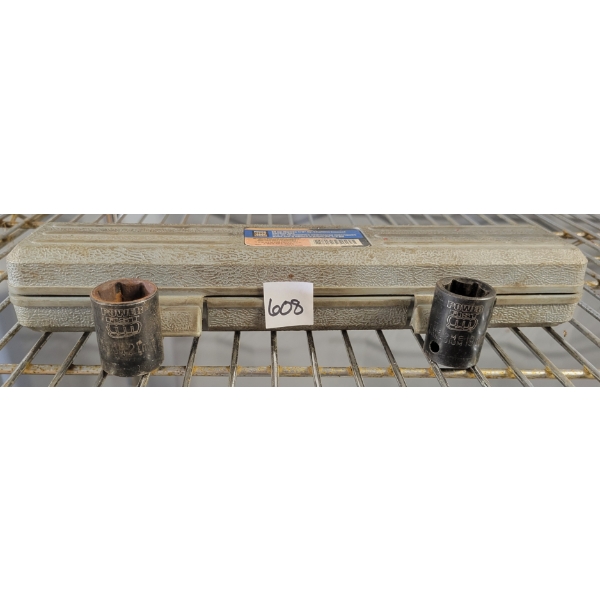 POWER FIST 10PC METRIC 1/2IN DR. SHALLOW IMPACT SOCKET SET