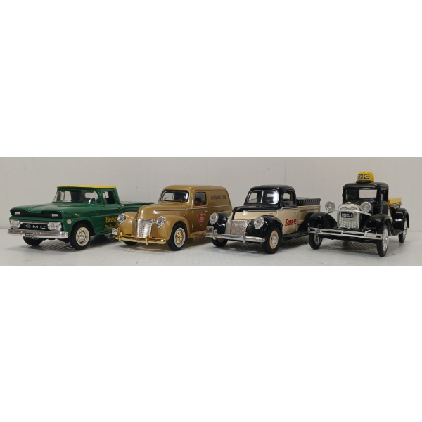 LOT OF 4 - GOLDEN WHEEL / LIBERTY CLASSICS DIECAST MODELS - BEAVER LUMBER, SNAP-ON, ETC