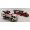 Image 2 : LOT OF 2 - TIN TRUCKS - INCL FIRE & 24HR SERVICE