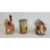 Image 6 : LOT OF 3 - TIN WIND UP DOG HOUSE, TWIRLY DOG TOYS & MORRISON & CO. JUNGLE BANK