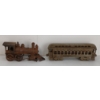 Image 2 : LOT OF 2 - CAST IRON TRAIN CARS