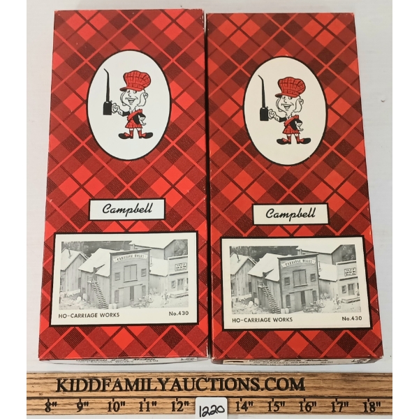 LOT OF 2 - CAMPBELL CARRIAGE WORKS KITS #430