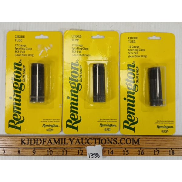 LOT OF 3 - REMINGTON 12GA CHOKE TUBES