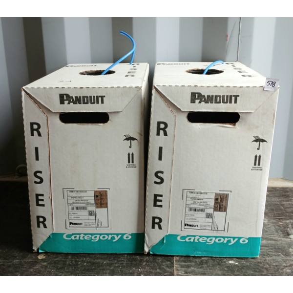 LOT OF 2 - CATEGORY 6 U/UTP CABLES