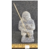 Image 3 : HUNTER WITH SPEAR BY UNKNOWN ARTIST - STONE