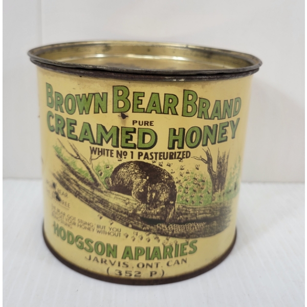 BROWN BEAR BRAND PURE CREAMED HONEY 2LB CAN
