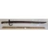 Image 2 : FRENCH CHASSEPOT SWORD BAYONET W/ SCABBARD 