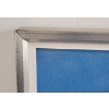 Image 4 : ABSTRACT WINTER HOME BY BILL MEIER (PRS CDN ARTIST) - FRAMED OIL ON CANVAS