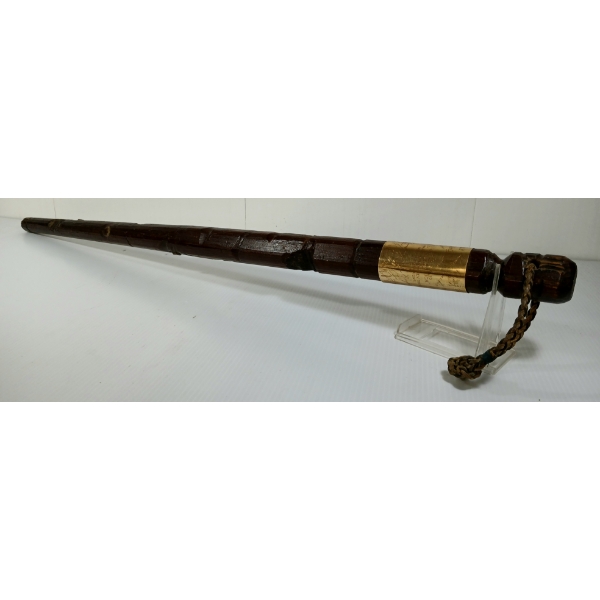 MAPLE LEAF HOCKEY TEAM WORLD CHAMPIONS 1950-51 WALKING STICK - AUTOGRAPHED