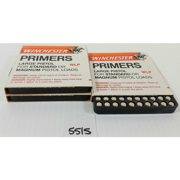 PRIMERS: 290X WINCHESTER LARGE PISTOL STANDARD / MAGNUM - WLP