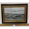 777  SEASCAPE BY M. RUPPROCHT()  FRAMED OIL ON BOARD