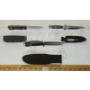 Image 3 : LOT OF 3 - MAXAM, REAL STEEL & BOOT KNIVES W/ SHEATHS