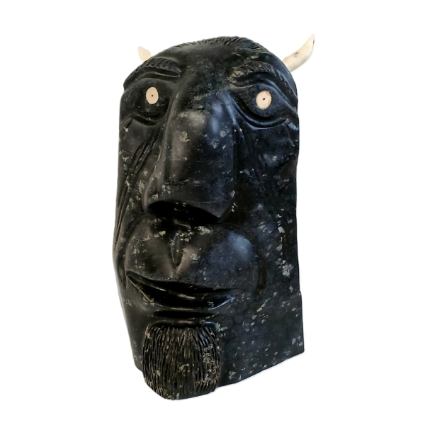 HORNED MAN BY UNKNOWN ARTIST - STONE & BONE