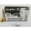Image 1 : AMMO: 100X FEDERAL AMERICAN EAGLE .223 REM - 55GR - FMJ