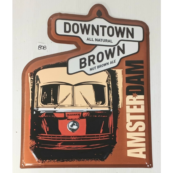 AMSTERDAM DOWNTOWN BROWN ALE - SST SIGN