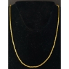 Image 1 : 14K GOLD PLATED TWISTED ROPE NECKLACE