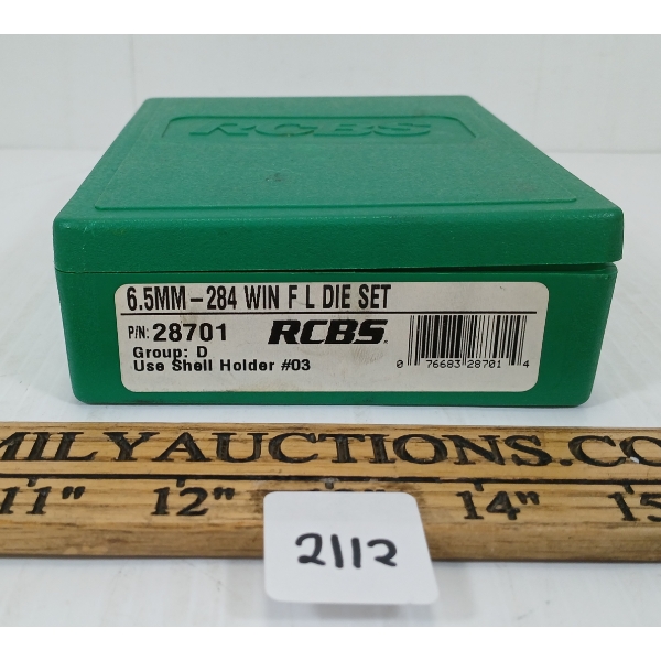 RCBS 6.5MM / .284 WIN FL DIE SET