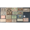 Image 2 : LOT OF 18 - GERMAN, AUSTRIAN & POLISH EMERGENCY MONEY BANKNOTES