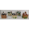 Image 4 : JOB LOT - HOLIDAY COLLECTIONS PORCELAIN HOMES & ACCESSORIES - INCL RESTAURANT, SCHOOL, ETC