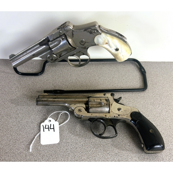 LOT OF 2 - SMITH AND WESSON REVOLVERS - PROHIB 