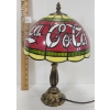 Image 4 : TIFFANY STYLE COCA-COLA TABLE LAMP