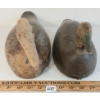 Image 2 : LOT OF 2 - HEN & RED EYED DECOY DUCKS