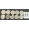 Image 2 : LOT OF 10 - 1968 CDN 10 CENT COINS