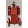Image 3 : ARCADE TOY(?) CAST IRON MCCORMICK DEERING TRACTOR W/ NICKEL & CAST IRON DRIVERS 
