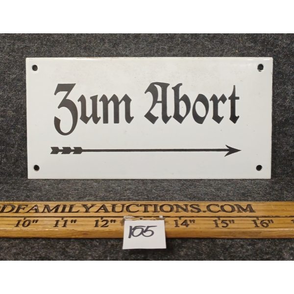 ZUM ABORT SSP SIGN