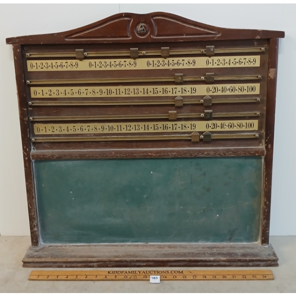 SNOOKER / POOL SCORE BOARD