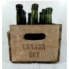 Image 3 : LOT OF 12 - BELFAST MINERAL WATER CO. GREEN EMBOSSED BOTTLES & CANADA DRY CRATE