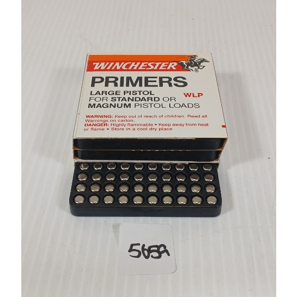 PRIMERS: 300X WINCHESTER NO. WLP LARGE PISTOL PRIMERS