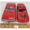 Image 2 : LOT OF 2 - PLASTIC BATTERY OP & PILL CARS - INCL MATTEL POINTIAC FIREBIRD