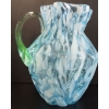 Image 9 : LOT OF 4 - BLUE URANIUM FENTON ART GLASS PCS