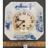 Image 2 : PORCELAIN DUTCH WALL MOUNT CLOCK
