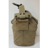 Image 5 : LOT OF 2 - WWII CDN MK II HELMET NET & WWII U.S. CANTEEN W/ WEB GEAR