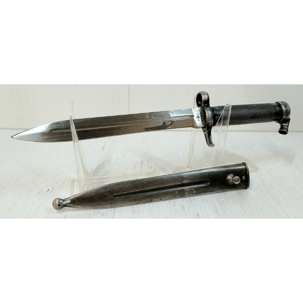 SWEDISH MODEL 1896 MAUSER BAYONET W/ SCABBARD 