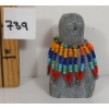 Image 2 : BEADED FIGURE BY ALICE AKAMMUK - BEAD & STONE