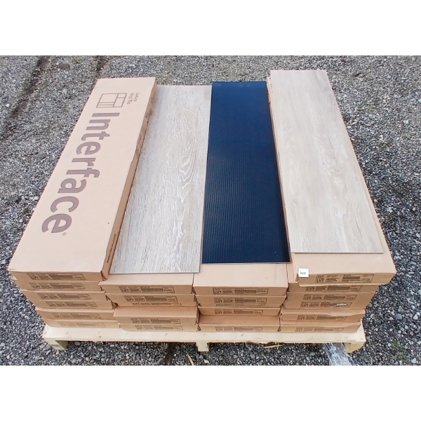 QTY OF MODULAR RESILIENT FLOORING - AS NEW 