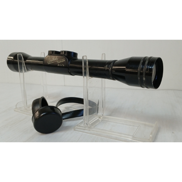 WEATHERBY VARIABLE 2X-7X SCOPE W/ LENS COVERS