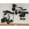 Image 1 : JOB LOT - SPOTTING SCOPE MOUNTS, SCOPE RINGS, LENS COVERS & SWAROVSKI SLING