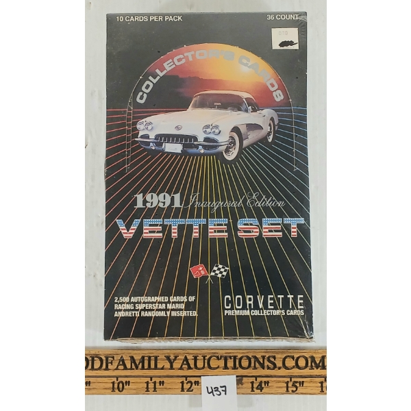 1991 COLLECT-A-CARD VETTE SET CORVETTE COLLECTOR'S CARDS