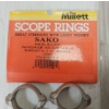 Image 3 : LOT OF 2 - PAIRS OF SCOPE RINGS - INCL SMOOTH LOW 1IN