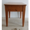 Image 5 : PINE SIDE TABLE W/ DRAWER