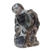 Image 1 : WOMAN USING ULU - SIGNED - STONE