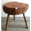 LIVE EDGE SIDE TABLE