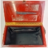Image 3 : BRONZE BEADED BOX PURSE W/ COMPACT MIRROR