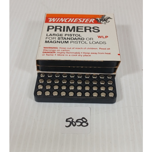 PRIMERS: 300X WINCHESTER NO. WLP LARGE PISTOL PRIMERS
